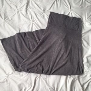 Mossimo Supply Co Gray Maxi Fold Over Skirt